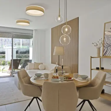 Sale of ground floor apartment in Elviria