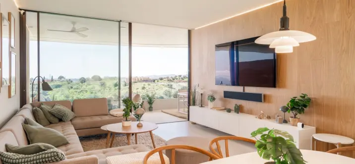 Продажа апартаментов на среднем этаже в Higueron 1