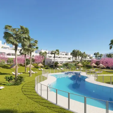 Долгосрочная аренда апартаментов на среднем этаже в Cancelada