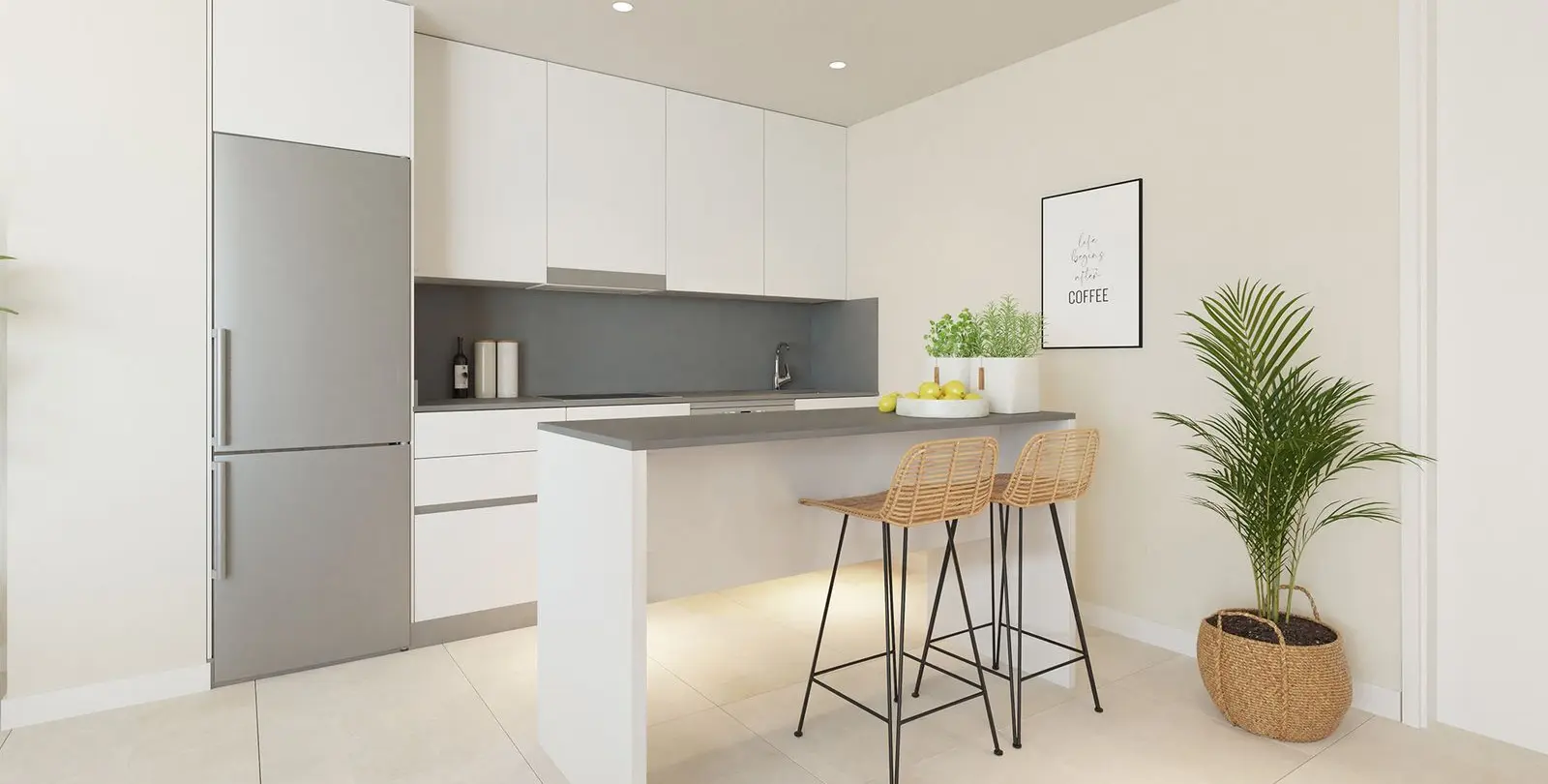 Sale of middle floor apartment in Cancelada 9