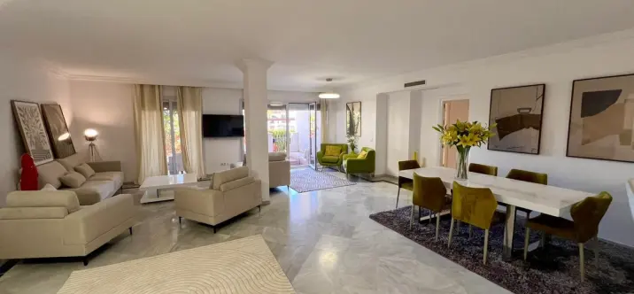 Long-term rent of ground floor apartment in The Golden Mile 1