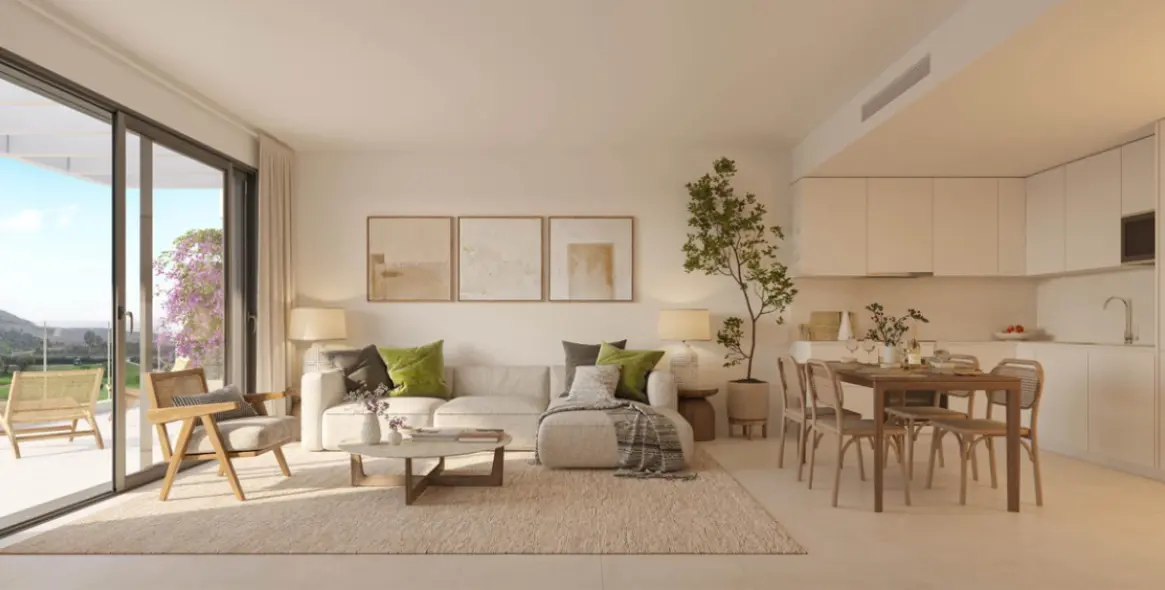 Sale of middle floor apartment in Campo Mijas 30