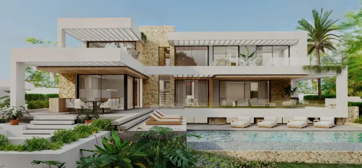 Venta de villa independiente en Los Flamingos 1