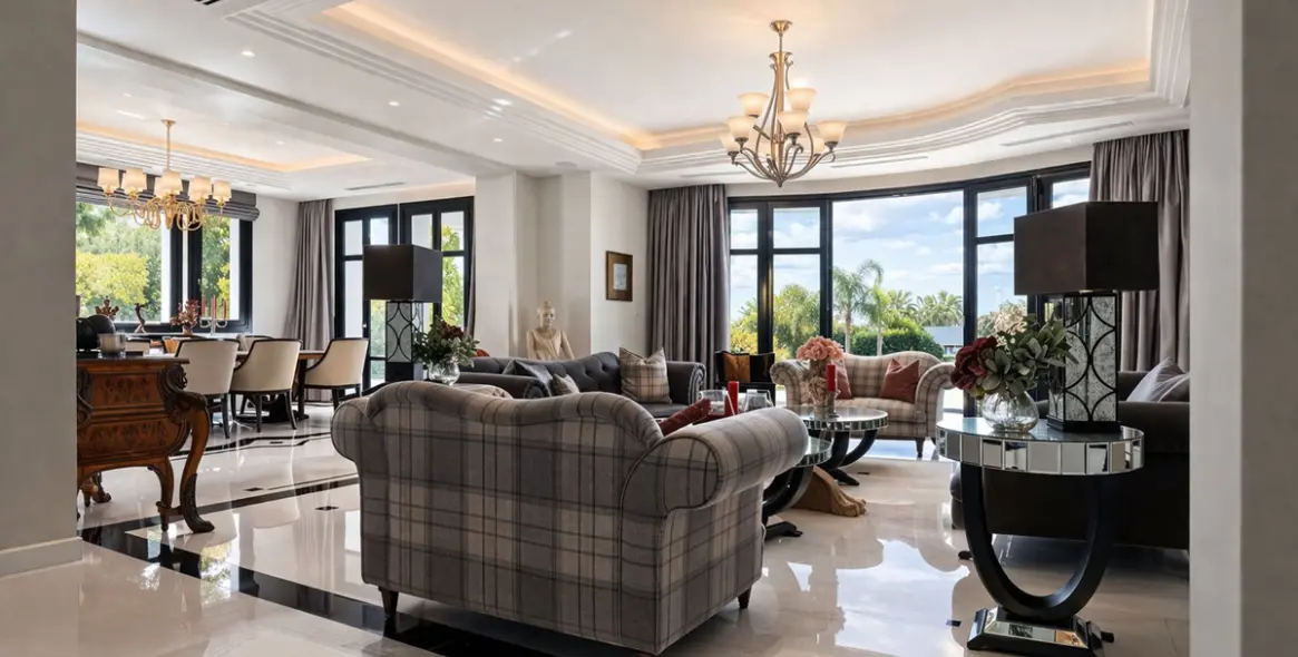 Alquiler a largo plazo de villa independiente en Benahavís 14