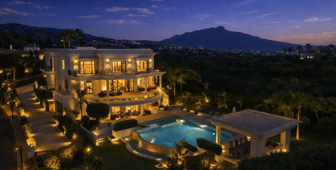 Alquiler a largo plazo de villa independiente en Benahavís 37