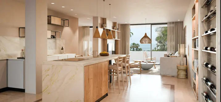 Sale of middle floor apartment in Puerto Banús 2