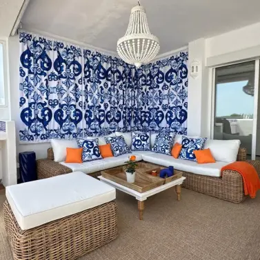 Short-term rent of penthouse duplex in Estepona