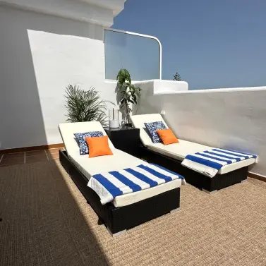 Short-term rent of penthouse duplex in Estepona