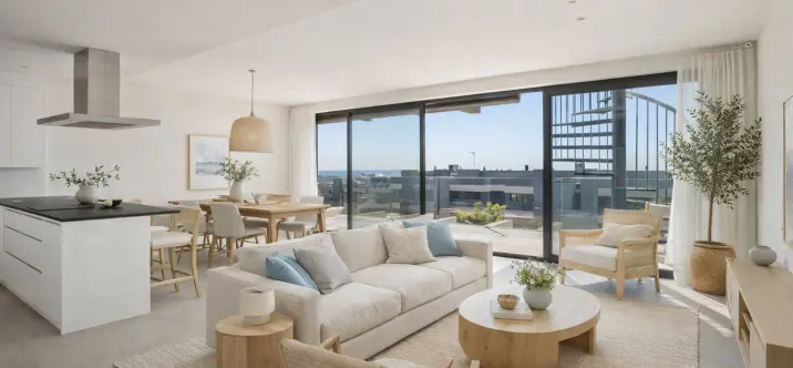 Sale of penthouse in Estepona 2