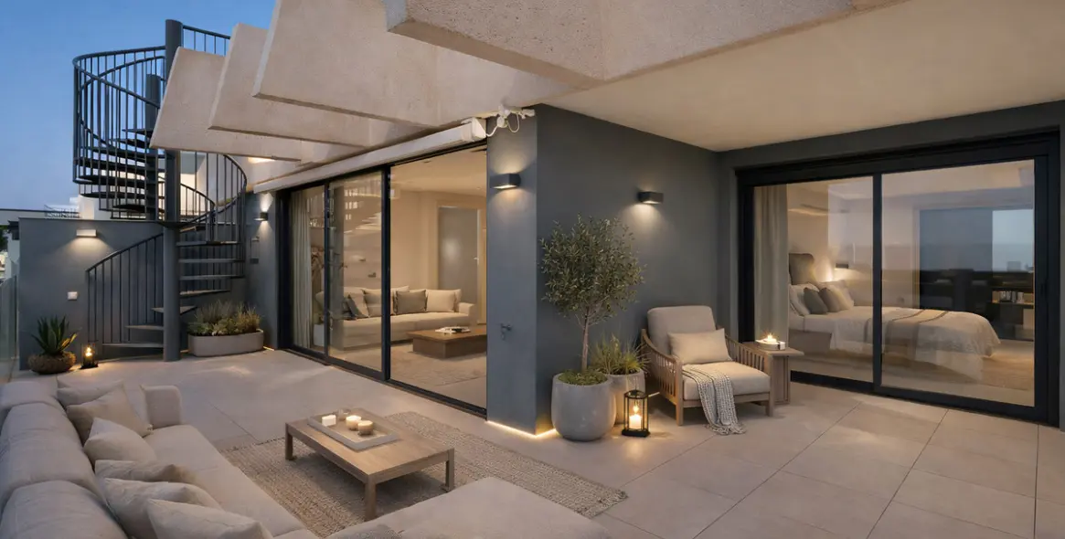 Sale of penthouse in Estepona 9