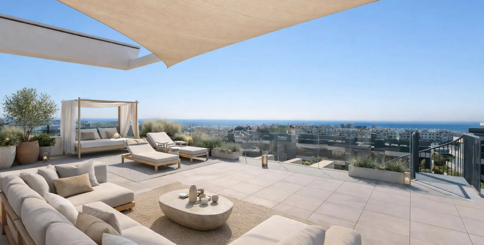 Sale of penthouse in Estepona 1