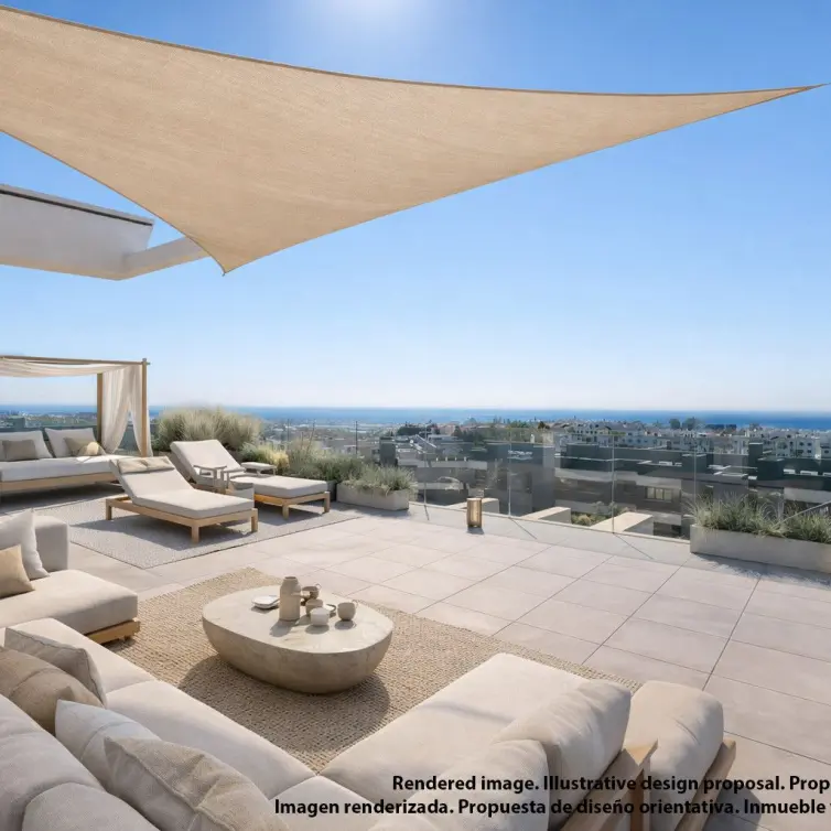 Sale of penthouse in Estepona