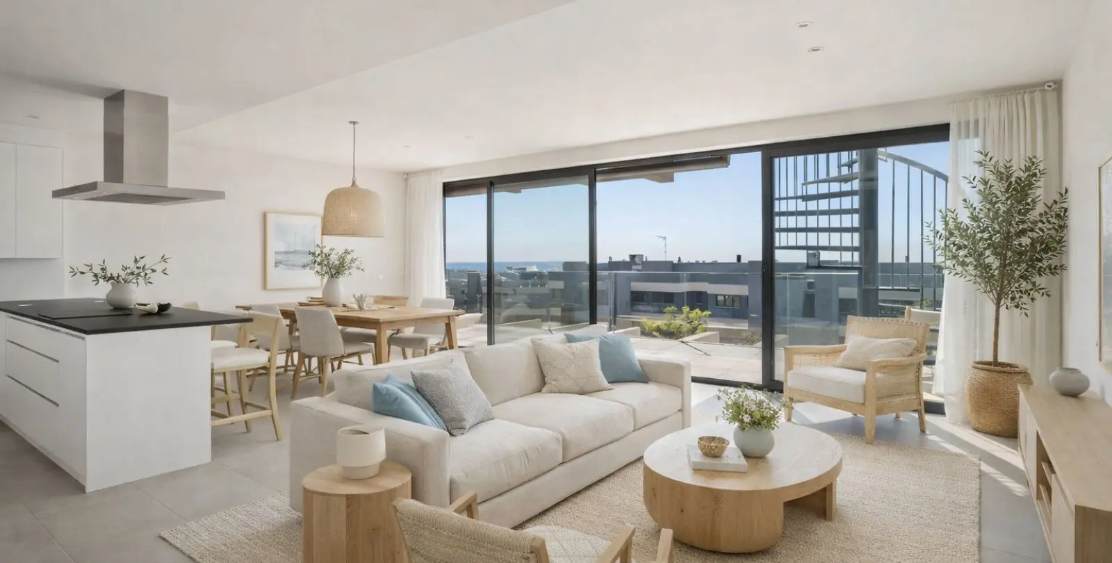 Sale of penthouse in Estepona 2