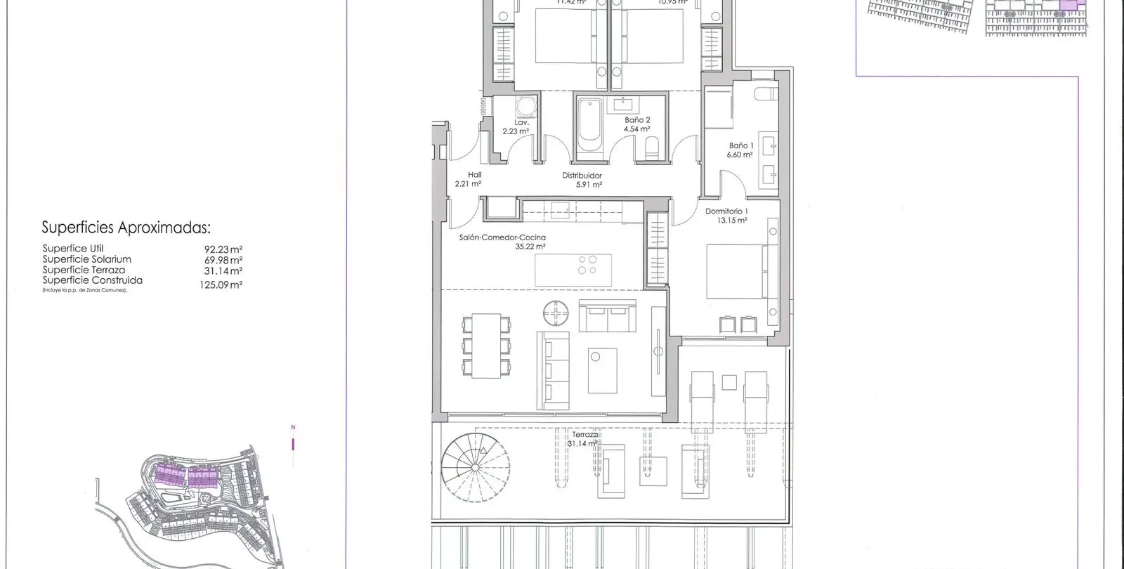 Sale of penthouse in Estepona 30