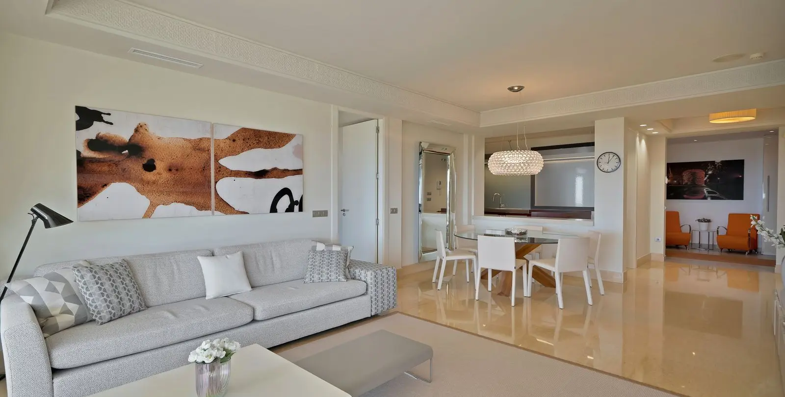Long-term rent of middle floor apartment in Nueva Andalucía 5