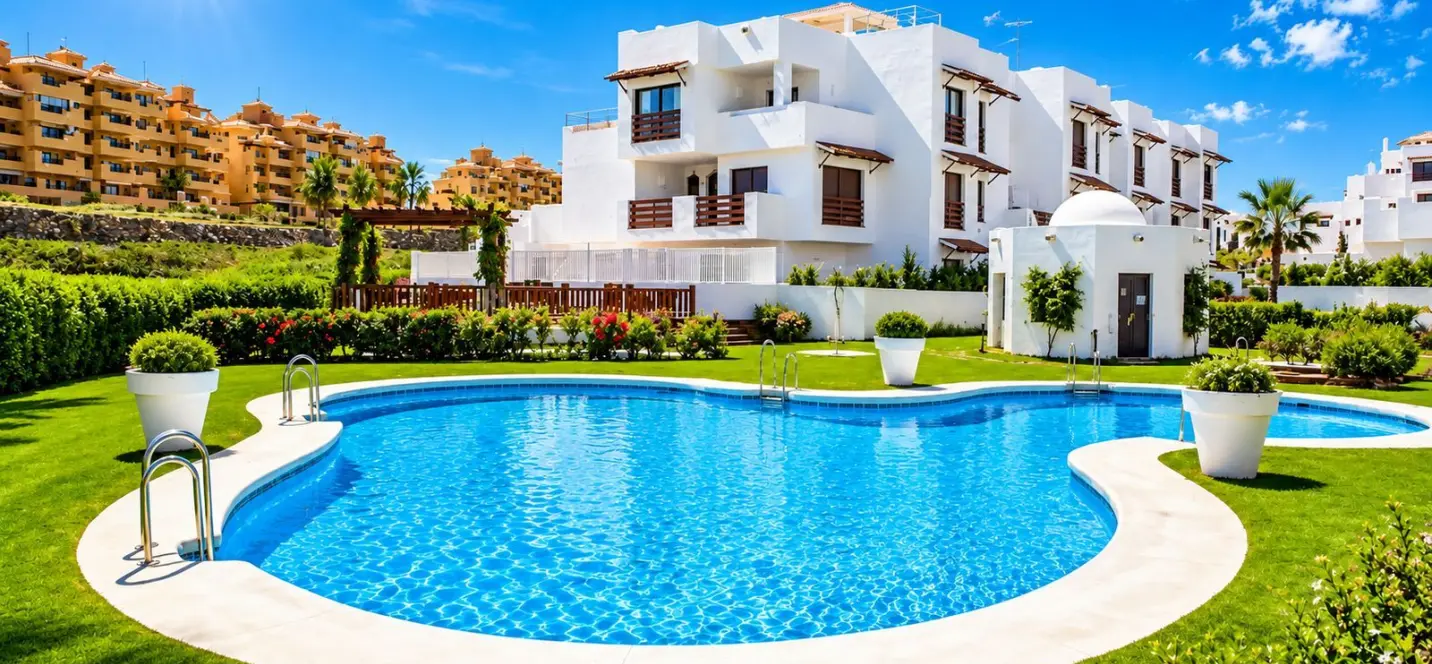 Venta de apartamento en planta media en New Golden Mile 2