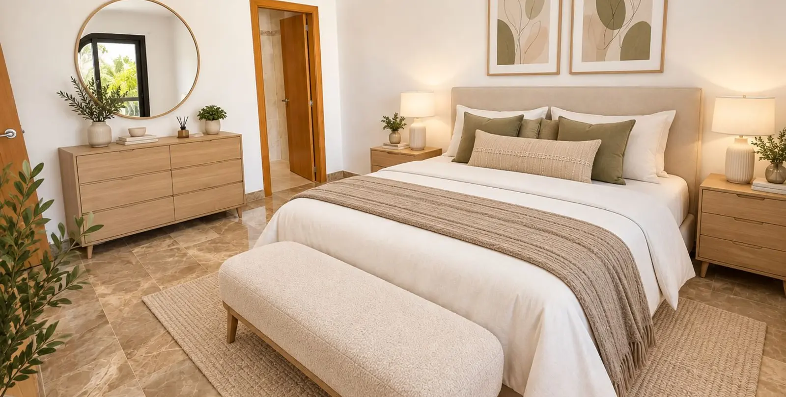 Sale of middle floor apartment in New Golden Mile 10