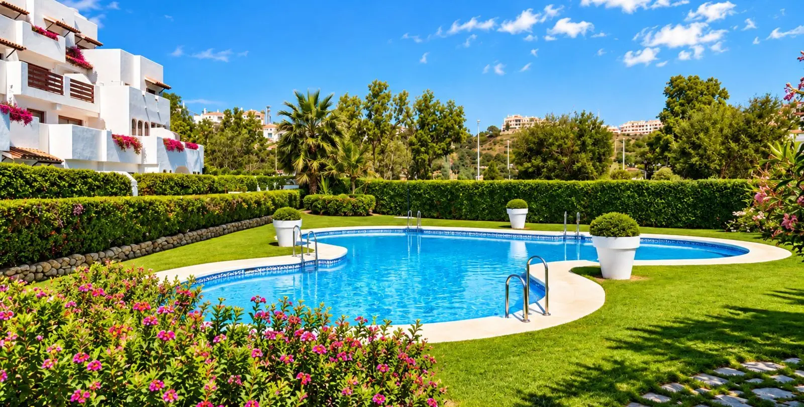 Sale of middle floor apartment in New Golden Mile 19