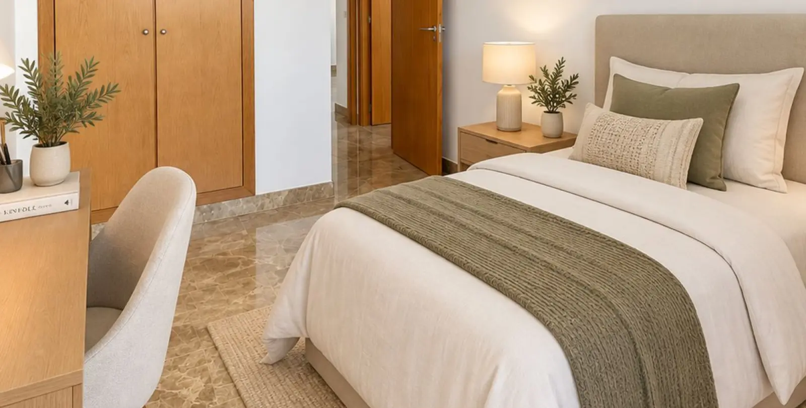 Sale of middle floor apartment in New Golden Mile 20