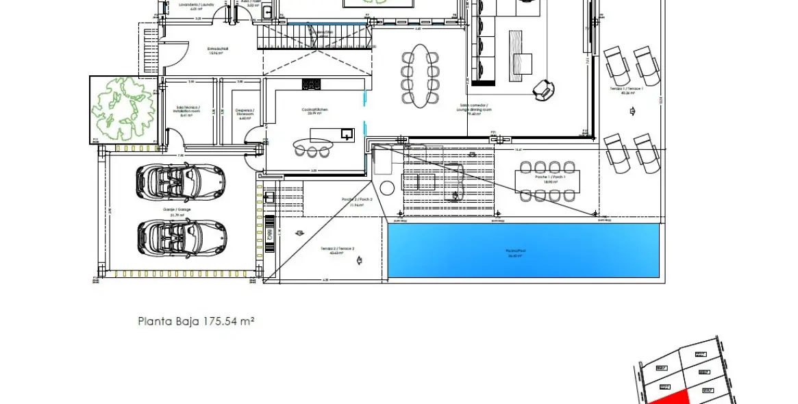 Venta de villa independiente en Bel Air 20