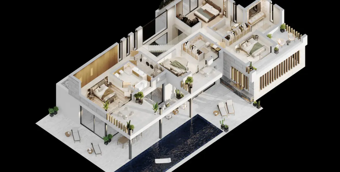 Venta de villa independiente en Bel Air 19