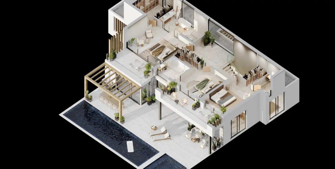 Venta de villa independiente en Bel Air 20