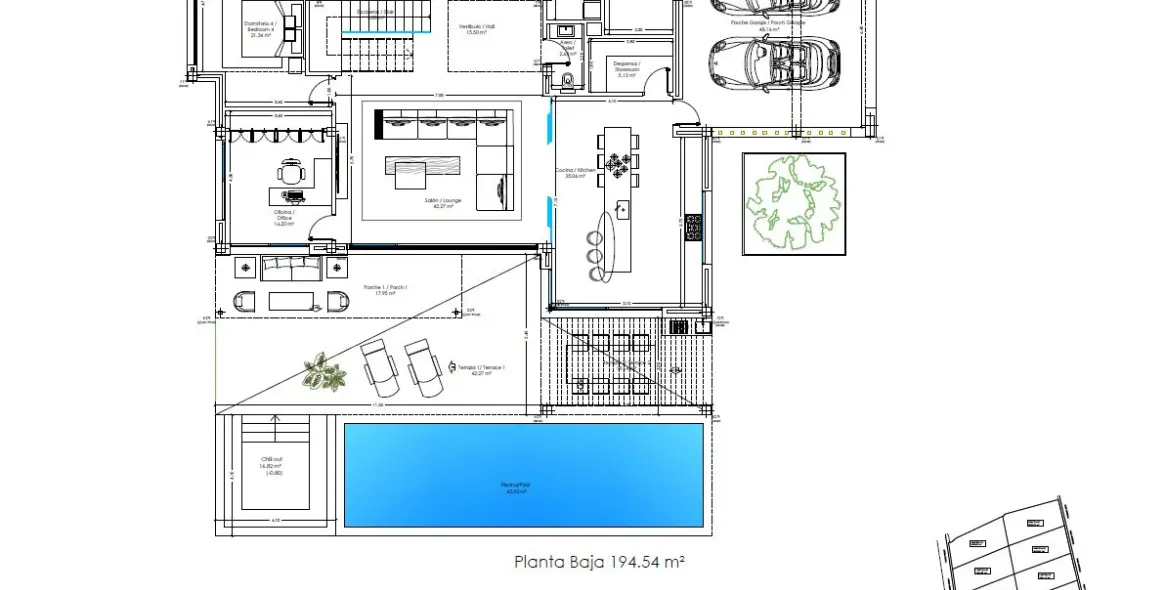 Venta de villa independiente en Bel Air 21