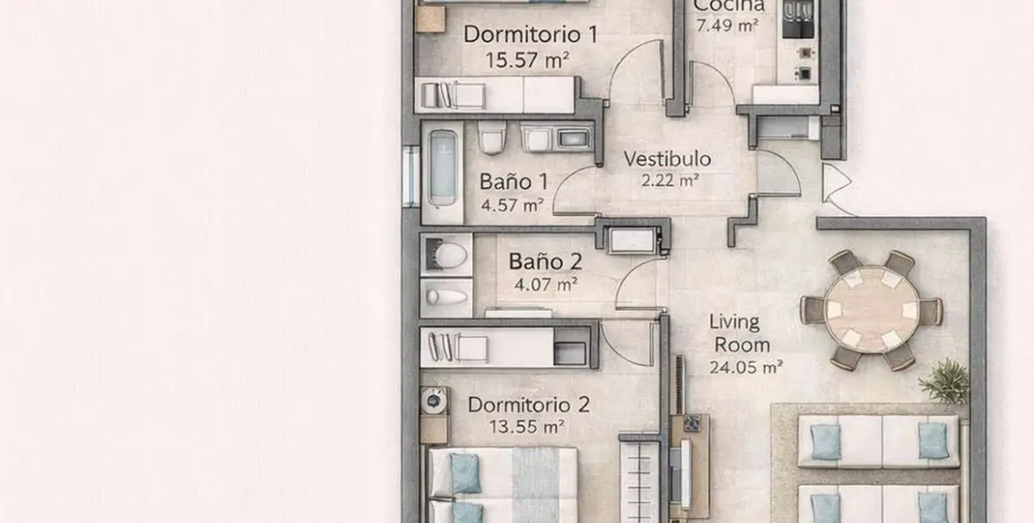 Продажа апартаментов на среднем этаже в Estepona 22