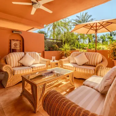 Sale of ground floor apartment in Puerto Banús