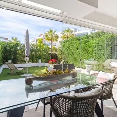 Sale of ground floor apartment in New Golden Mile