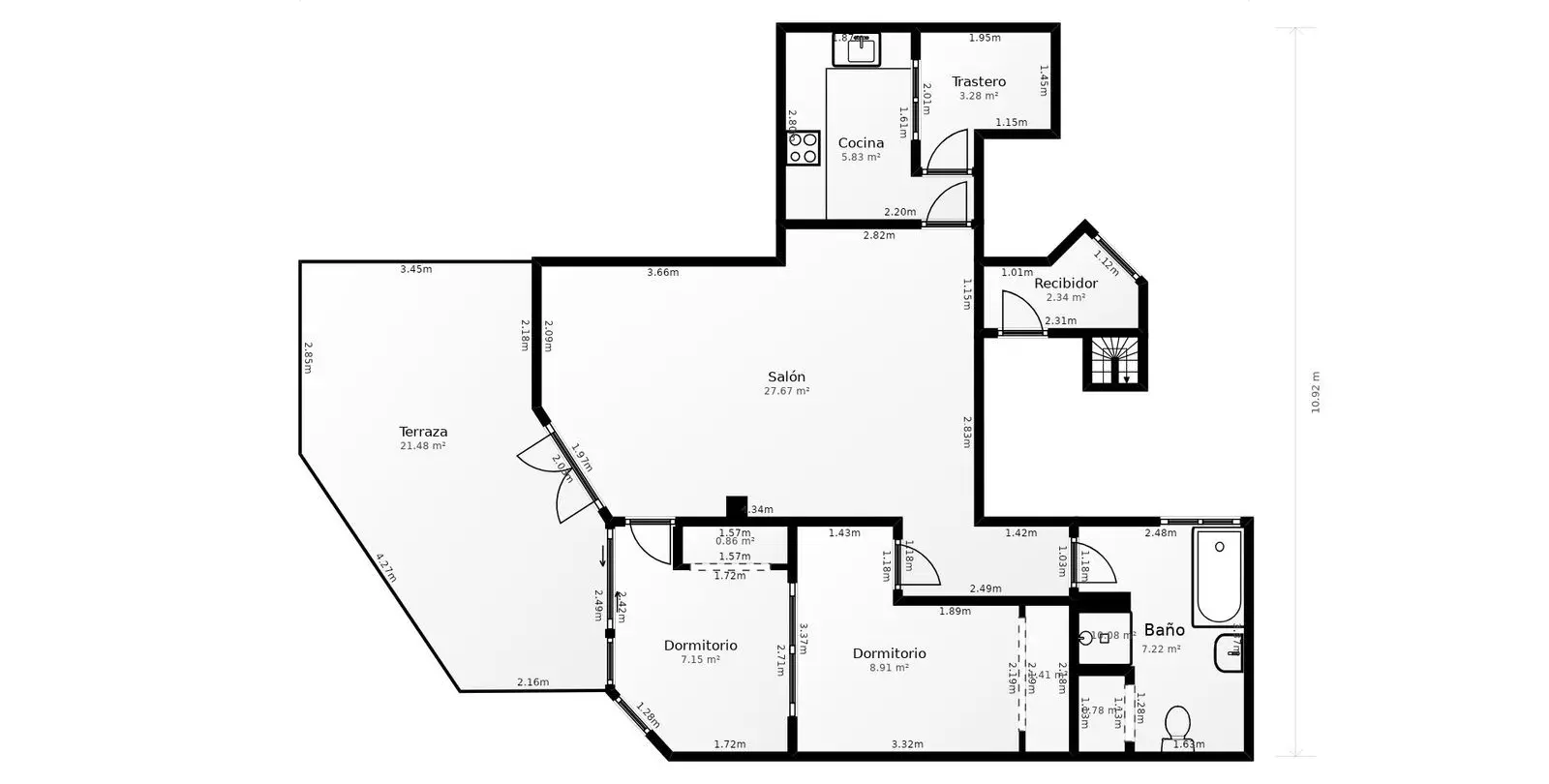 Sale of penthouse in Elviria 24