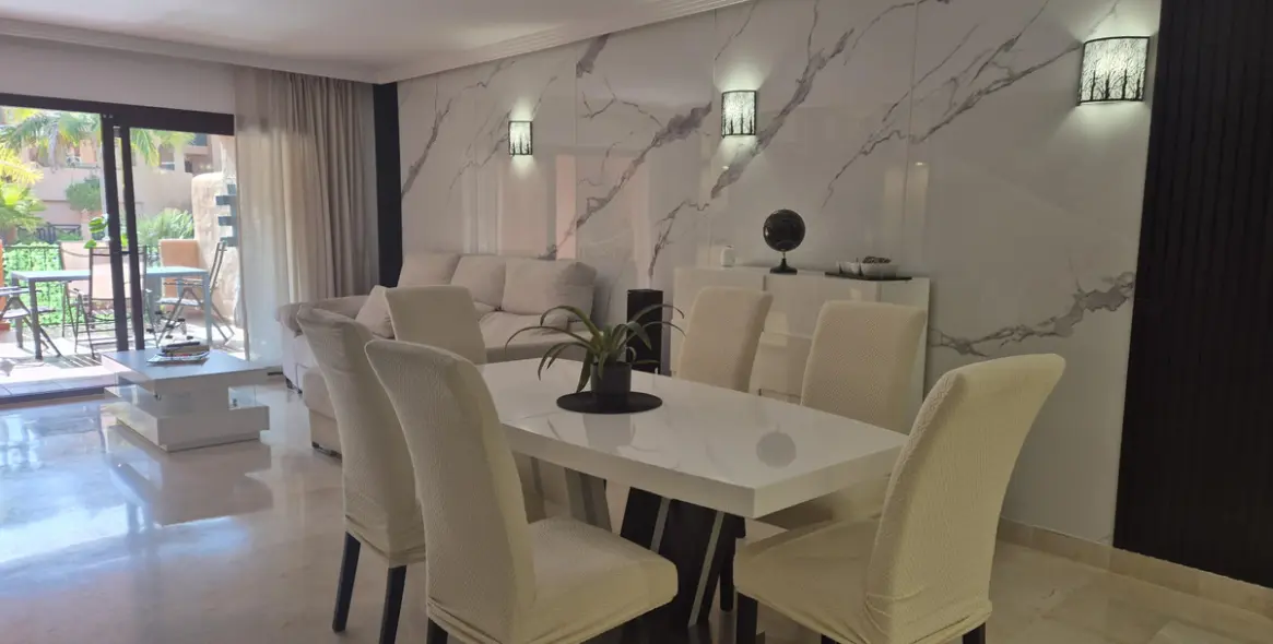 Venta de apartamento en planta baja en Los Flamingos 10