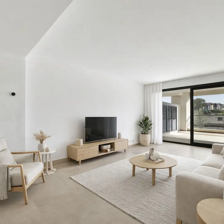 Sale of middle floor apartment in Casares Playa