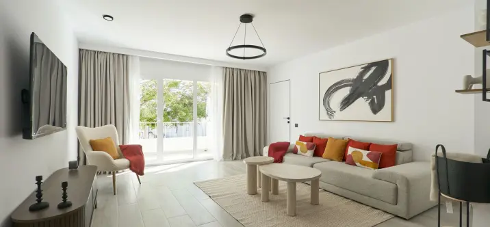 Venta de apartamento en planta media en Nueva Andalucía 0