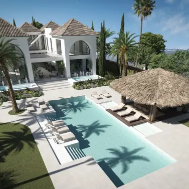 Venta de villa independiente en Nueva Andalucía