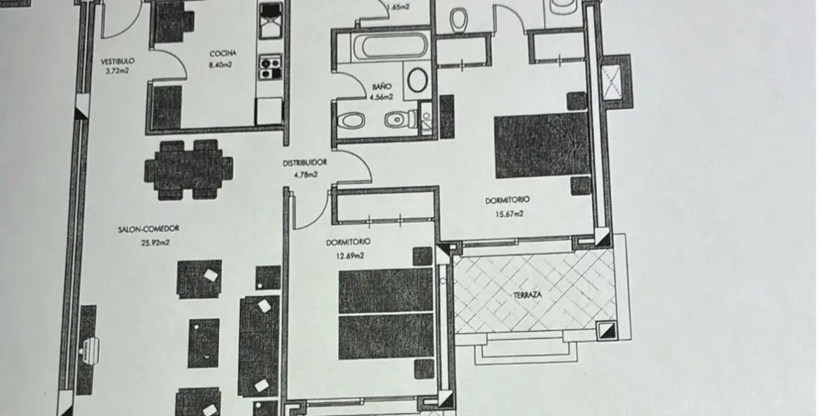 Sale of middle floor apartment in Mijas Golf 16