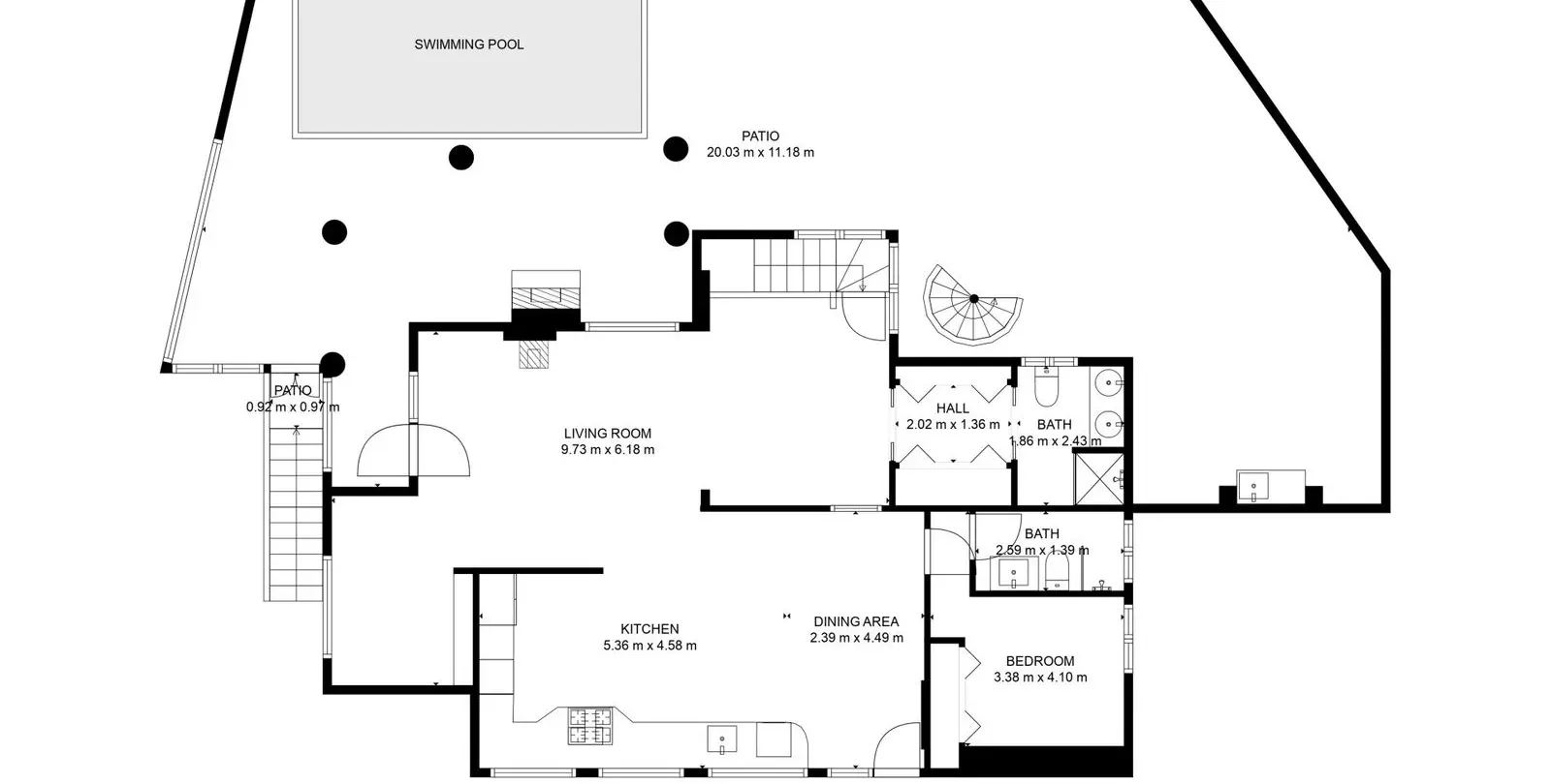 Sale of detached villa in Torremuelle 58