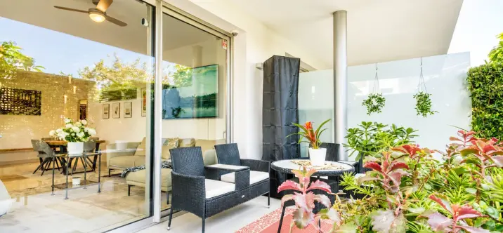 Sale of ground floor apartment in Bel Air 4