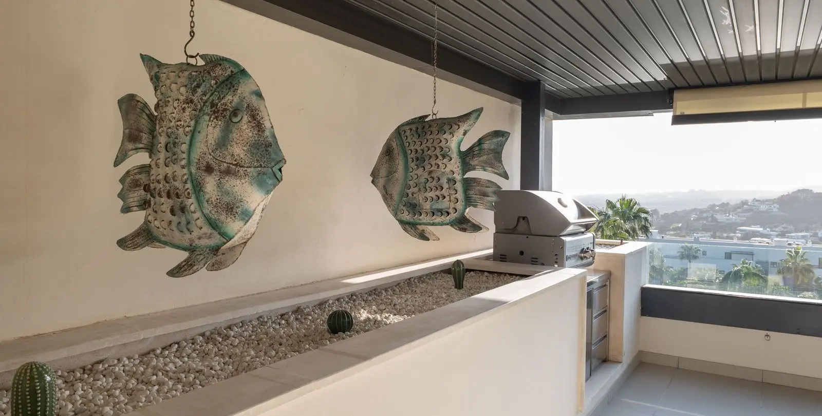 Venta de apartamento en planta media en Los Flamingos 7