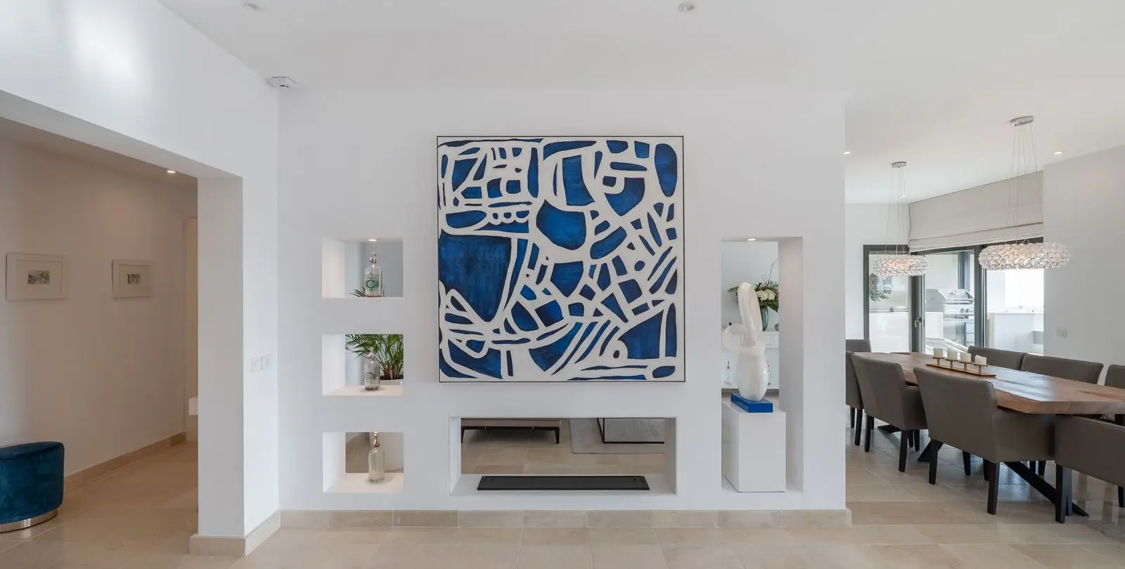 Venta de apartamento en planta media en Los Flamingos 14