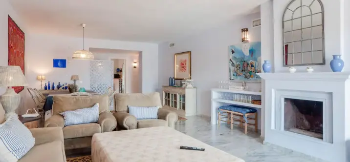 Short-term rent of middle floor apartment in Guadalmina Baja 1