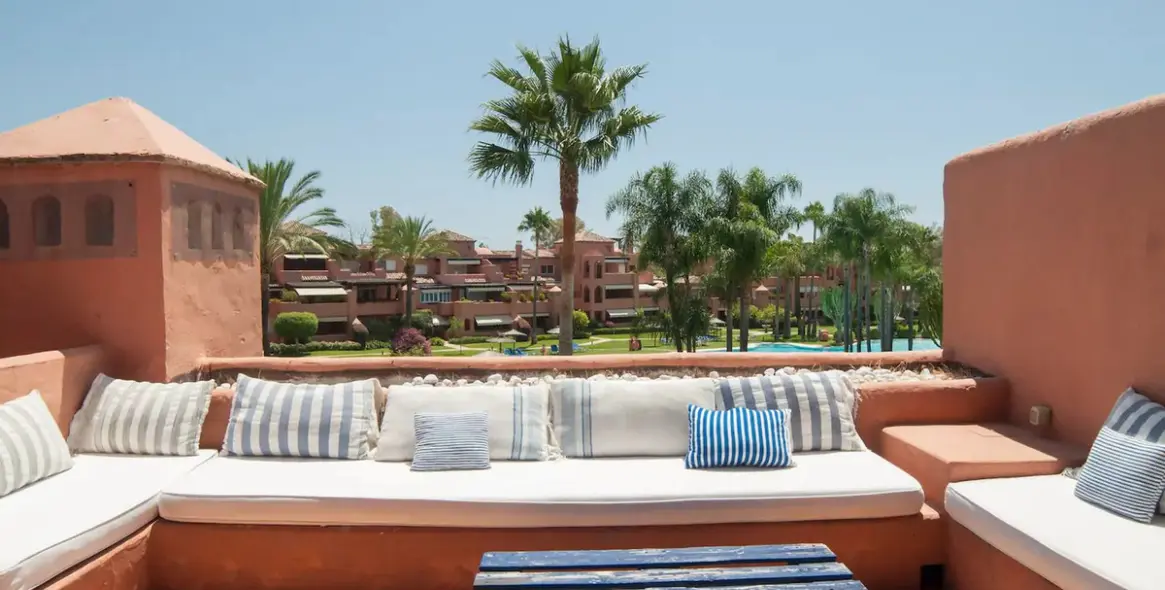 Short-term rent of middle floor apartment in Guadalmina Baja 8