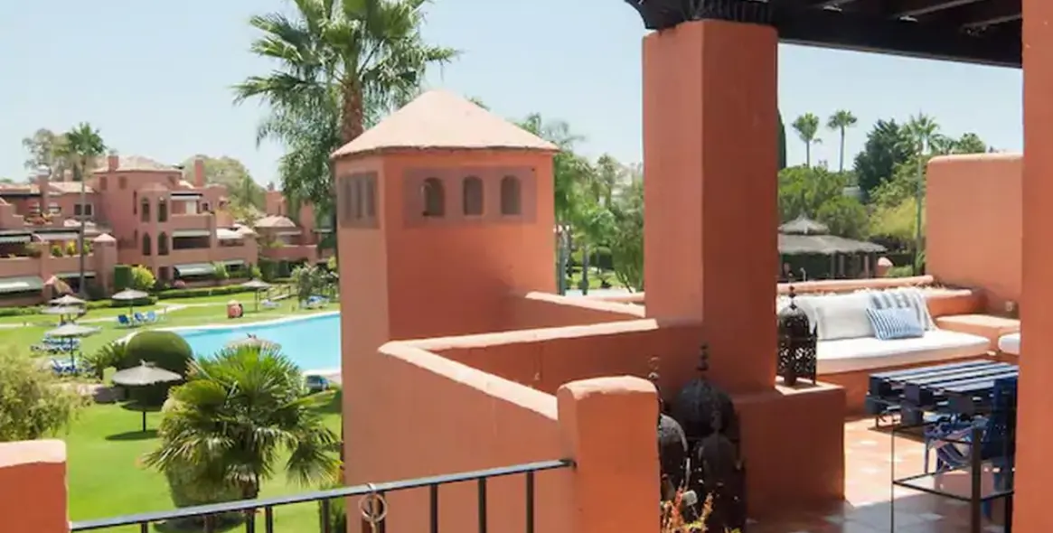 Short-term rent of middle floor apartment in Guadalmina Baja 10