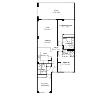 Sale of ground floor apartment in El Higueron