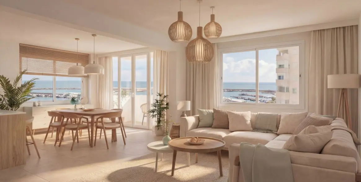 Sale of middle floor apartment in Estepona 1