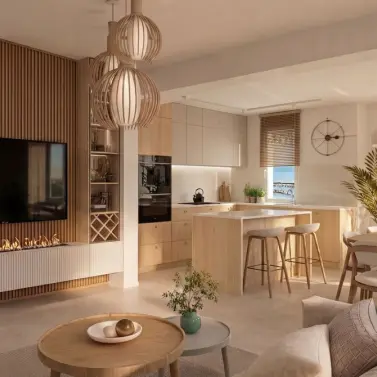 Venta de apartamento en planta media en Estepona