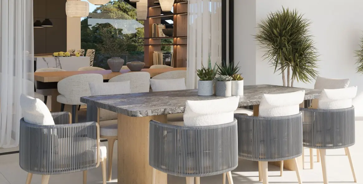 Venta de villa independiente en Cabopino 11