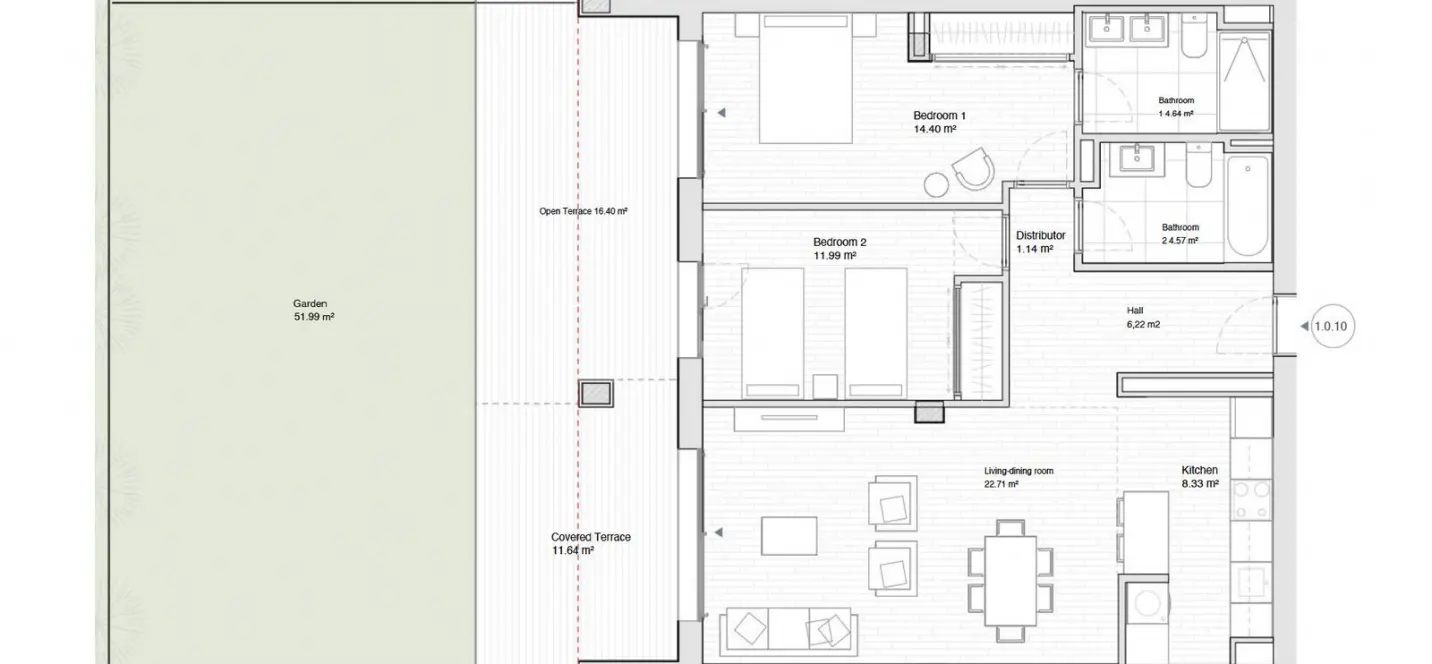 Venta de apartamento en planta baja en Estepona 4