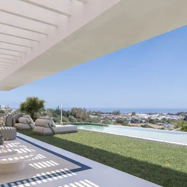 Venta de apartamento en planta media en Benahavís