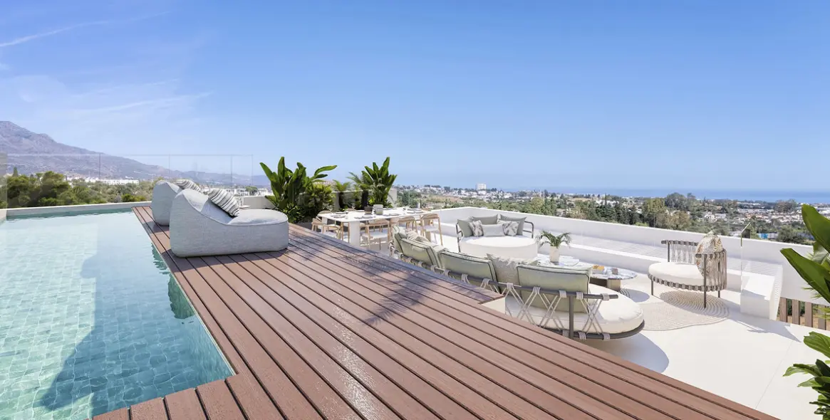 Venta de apartamento en planta media en Benahavís 4